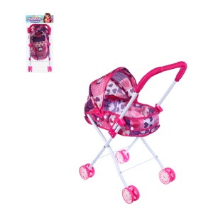 ИГРОЛЕНД Коляска люлька складная, ABS, сталь, полиэстер, 28х54х48см
