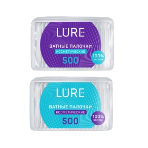 Ватные палочки LURE, 500шт
