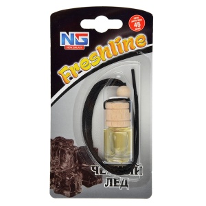 NEW GALAXY Ароматизатор подвесной Freshline черный лед, 5 мл