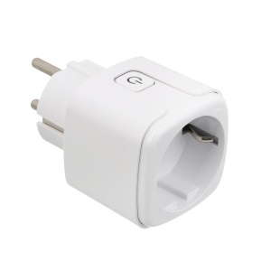 Сетевая розетка Smart BY, Tuya, Алиса Wi-Fi, 10 А, 110-220 В, 50/60 Гц, белый