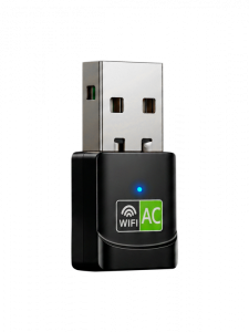 Wi-Fi адаптер для компьютера и ноутбука USB двухдиапазонный 5 Ггц и 2.4 Ггц 433 Мбит/с Орбита OT-PCK