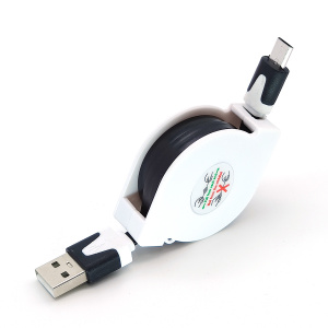 Кабель Орбита OT-SMM42 (PS-96)  USB 1А (microUSB на катушке) 1м