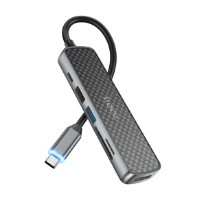 Концентратор USB HOCO HB24 (6 в 1)