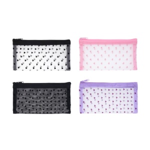 Косметичка из сетки тм ЮL, 100%ПЭ, 20х10см, 4 цвета