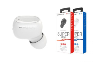 Bluetooth-гарнитура BOROFONE BC28 Shiny Mini цвет: белый