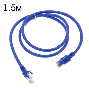 Патчкорд Орбита OT-PCC21  1,5м (Cat6,568B,4пары)