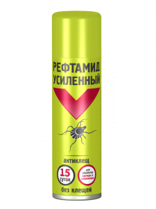 Инсектоакарицид Рефтамид Усиленный Антиклещ, 150мл
