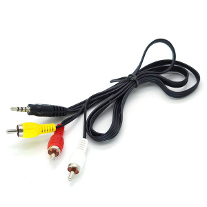 Кабель аудио Орбита OT-AVC01 (Джек 3,5 мм. - 3 RCA) 1,2 м