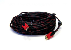 Кабель в оплетке (HDMI - HDMI, 20 м)
