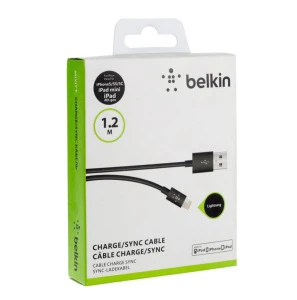 Кабель Belkin (USB - Lightning) Черный