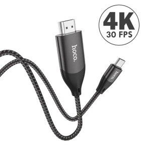 Кабель HOCO UA16 HDMI - TYPE-C (штекер-штекер) 2м