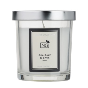 NEW GALAXY Свеча ароматизированная LEGEND COLLECTION, 88 гр, Sea Salt & Sage