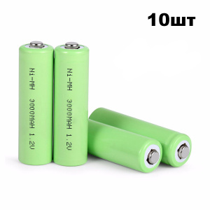 Аккумулятор Орбита R6 (3000mAh,Ni-MH,1.2V) (УПАКОВКА 10шт)