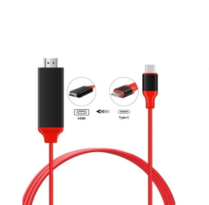 Кабель Орбита OT-AVW49 (штекер HDMI - штекер TYPE-C) 2м