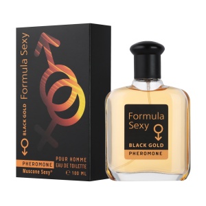 Туалетная вода мужская тм Formula Sexy Black Gold с феромонами, 100 мл