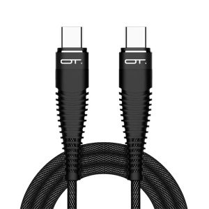 Кабель Орбита OT-SMU03 Черный PD100W (TYPE-C - TYPE-C) 1.2м