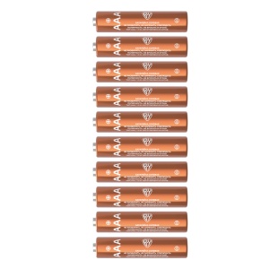 Батарейки AAA BY Promo (R03) 10шт в спайке, солевые 1.5В
