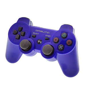Геймпад игровой PS3 Синий (УЦЕНКА)