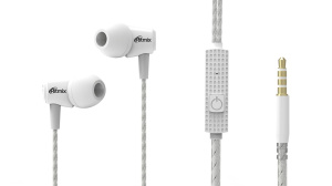 Наушники с гарнитурой Ritmix RH-120M White
