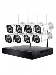 Комплект видеонаблюдения беспроводной на 8 камер Wi-Fi 3MP Орбита OT-VNK08