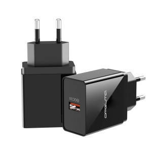 Сетевое зарядное устройство Орбита OT-APU55 Черный (QC3.0, 3000mA)