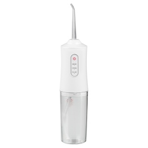 LEBEN Ирригатор, 5 Вт, 3 режима, 4 насадки в комплекте, USB-провод, белый