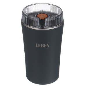 LEBEN Кофемолка 200Вт, загрузка 65г, пластик, металл