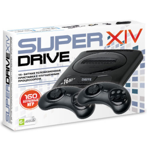 16 bit Super Drive 14 (160-in-1) Black (УЦЕНКА)