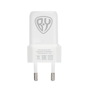 Сетевое зарядное устройство BY MINI 30Вт GaN,USB-C, USB-A, QC,PD,PPS,110-240В,50-60Гц,пластик,белый
