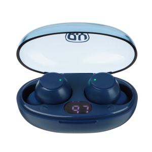 Наушники беспроводные TWS BY Wave, 30/200 mAh, BT:5.3, синий