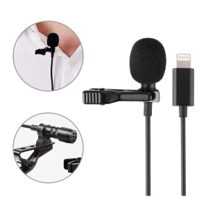 Микрофон проводной Орбита OT-SML01 (Lighnting, 1.5м)