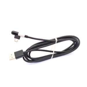 Кабель Орбита OT-SMM57 Черный USB 2.4A (microUSB) 1м угловой