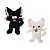 ИГРОЛЕНД Игрушка мягкая "Котя", 35 см, полиэстер, 2 дизайна