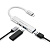 Концентратор Орбита OT-PCR19 Серебро USB-Lightning (2*USB, 2*Lightning)