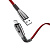 Кабель USB 2.4А HOCO U70 Красный (microUSB) 1.2м