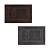 Коврик для ванной комнаты тм VETTA Solace, махровый 600г/м² тп-основа , 80х50см, 2 цвета
