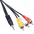 Кабели аудио Jack 3,5 (M) - RCA (M)
