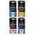 NEW GALAXY Ароматизатор на дефл. Автопарфюм, 2,5 мл, L'imperatr, Cool water, Light blue, Million