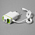 Сетевое зарядное устройство OL-628 Зеленый (microUSB)