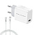 Сетевое зарядное устройство кабель iOS Lightning - Type-C 1.2м (PD,20Вт) Орбита OT-APU63 (PD,20Вт)