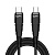 Кабель Орбита OT-SMU03 Черный PD100W (TYPE-C - TYPE-C) 1.2м