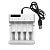 Зарядное устройство для аккум 4 гнезда Орбита OT-APZ21  (R3,R6,USB)
