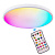 Потолочный светильник 30см светодиодный ОгонекOG-LDP31  RGB (24Вт, 2700-6500К, 220В)