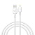 Кабель для зарядки USB(A)-iP BY Fusion, 12Вт, 1 м, 2.4A, TPE, белый