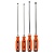 ЕРМАК Набор усиленных отверток 4шт SL 6*250; 8*250/ PH2*250;PH3*250