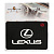 Коврик на приборную панель "Lexus"