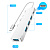 Концентратор Орбита OT-PCR20 Серебро USB 2.0 (4*USB+Type-C)