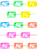 Уличная RGB гирлянда на дом с Bluetooth 30 м Огонёк OG-LDG27