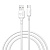 Кабель для зарядки USB(A)-Type C BY Fusion, 18Вт, 1 м, 3A, TPE, белый