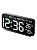 Часы электронные настольные от USB с термометром VST 912Y-6 Белые